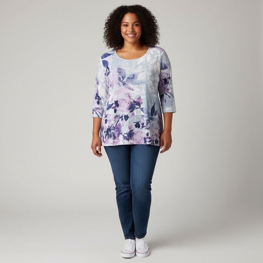 Allison Daley Floral Top